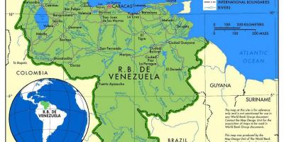 Karte anzeigen de venezuela
