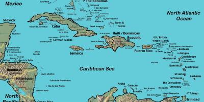 Inseln vor venezuela Karte